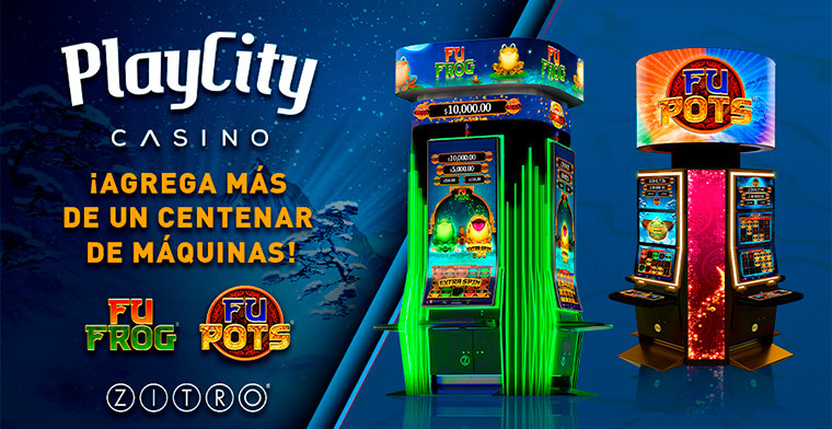 Playcity Casino revoluciona su oferta con la ampliación de más de cien nuevas máquinas de Zitro