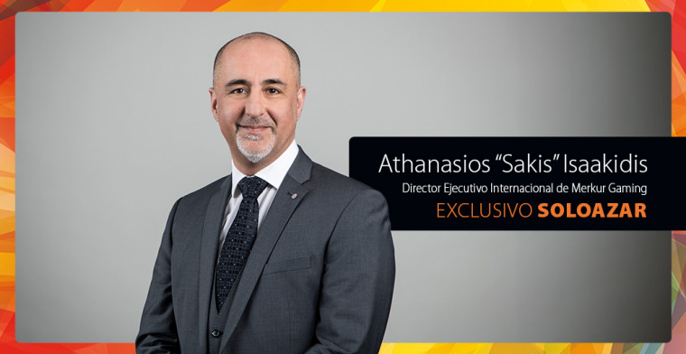 "La inversión en nuevas tecnologías y soluciones persistirá, abarcando tanto las iniciativas en curso como las recién lanzadas:" Athanasios “Sakis” Isaakidis, Merkur Gaming