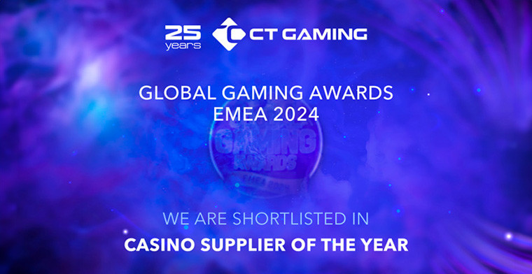 CT Gaming finalist at EMEA Global Gaming Awards 2024