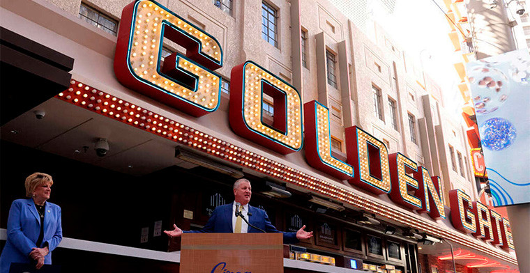 Golden Gate Hotel & Casino has celebrated its 118th birthday