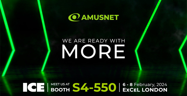 Amusnet breaks the ground with the official premiere of its first-ever slot cabinet series at ICE