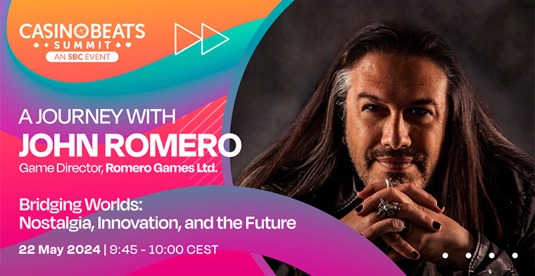 'DOOM Guy' John Romero to Keynote at CasinoBeats Summit in Malta
