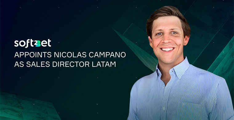 Soft2Bet appoints Nicolás Campano as Sales Director Latam