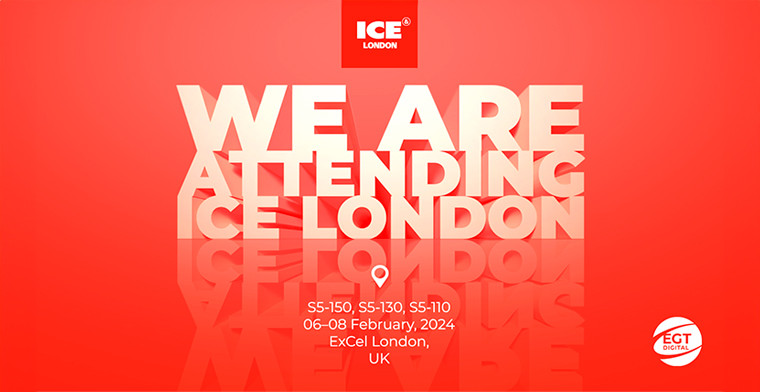 EGT Digital pronta para mais um impressionante evento ICE London 2024