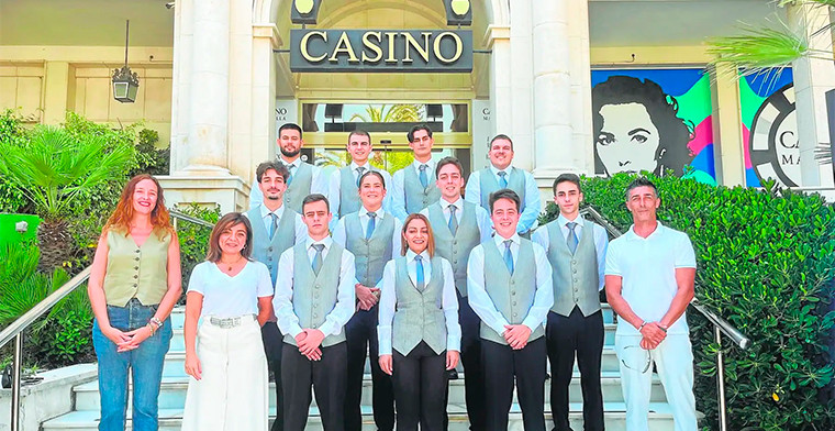 Casino Marbella puso en marcha una nueva edición de su Escuela de Croupier