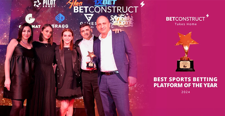 BetConstruct is Recognised as the Best Sports Betting Platform of the Year at IGA London 2024