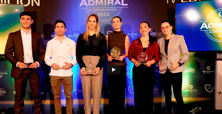 La IV Edición de los Premios Admiral al Deporte Español reconoce a los mejores deportistas de 2023