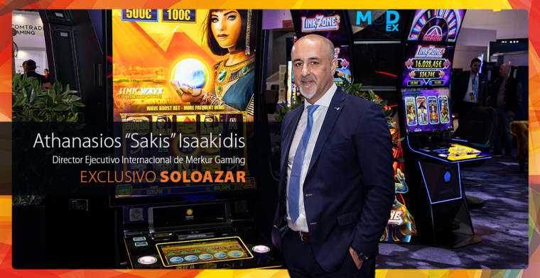 “ICE 2024 fue un gran éxito para nosotros”, dijo Athanasios "Sakis" Isaakidis, Merkur Gaming