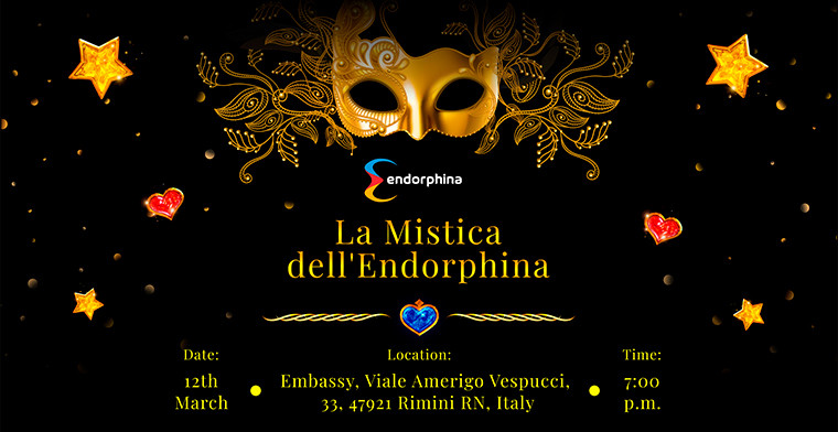 Endorphina invites Enada Primavera attendees to its luxurious opening party!