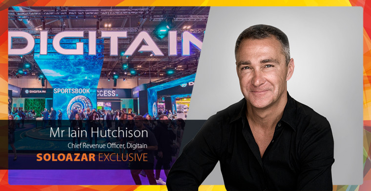“At Digitain we strive to put the player and our partners at the centre of the experience:” Mr Iain Hutchison, firm’s Chief Revenue Officer