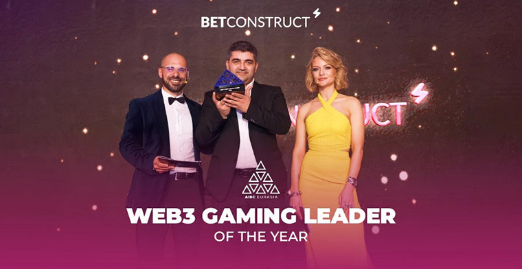 BetConstruct secures another prestigious award: Best WEB3 gaming leader at AIBC Eurasia 2024