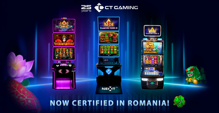 CT Gaming obtains new certifications for Romania