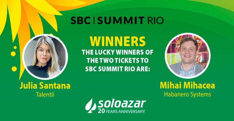 "Congratulations to the Soloazar Drawing Winners"!
