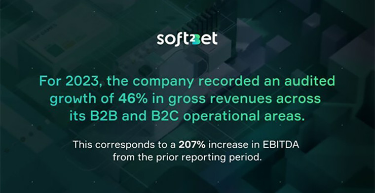 Soft2Bet anuncia los resultados financieros de 2023
