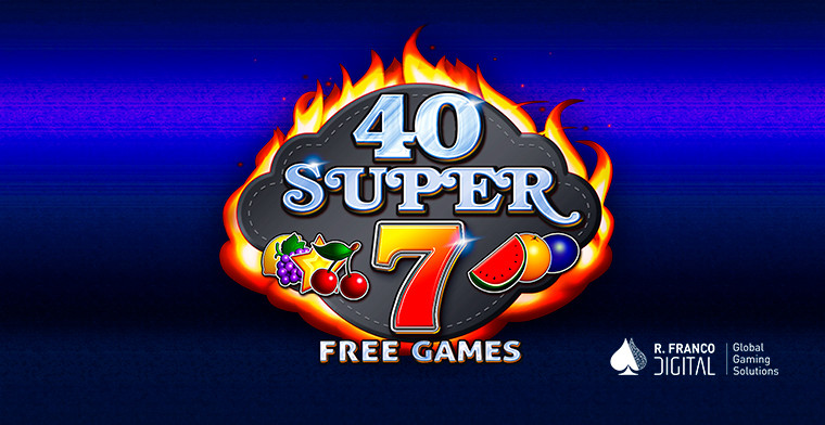 R. Franco Digital recupera el encanto retro en su último lanzamiento 40 Super 7 Free Spins