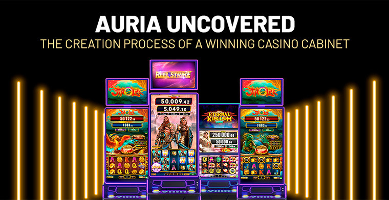 FBM shares the creation process behind Auria, a winning casino cabinet