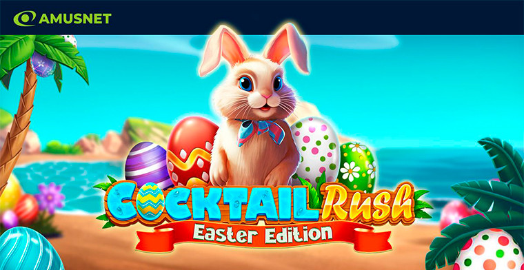Amusnet: ¡Prepárate para la diversión primaveral con Cocktail Rush Easter Edition!