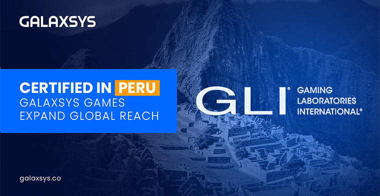 Galaxsys attains Game Certification in Peru