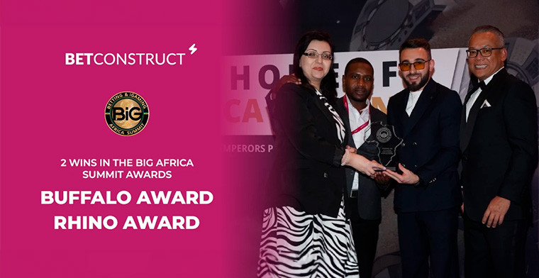 BetConstruct’s Double Victory at the BiG Africa Summit: Rhino and Buffalo Awards for Loyalty and Competitiveness