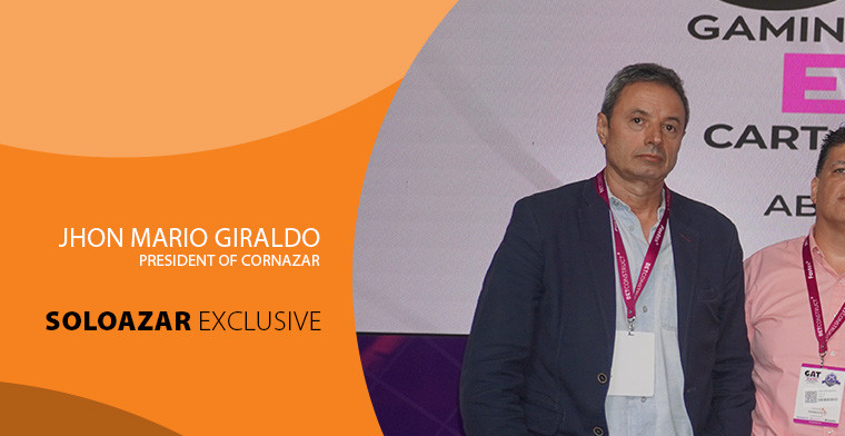 Jhon Mario Giraldo, President of Cornazar’s Board of Directors and his speech on Responsible Gaming at GAT