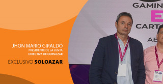 Jhon Mario Giraldo, presidente de la Junta Directiva de Cornazar y su discurso sobre el Juego Responsable en GAT