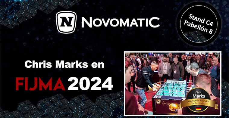 Comienza la cuenta regresiva para FIJMA 2024 mientras NOVOMATIC Spain se prepara