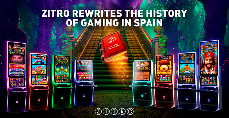 Zitro rewrites the history of gaming in Spain