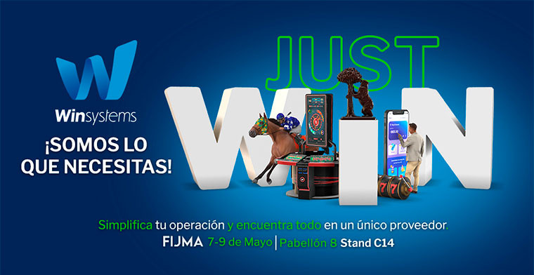 Win Systems estará presente en FIJMA con todas sus soluciones para la operación de salas y casinos en España.