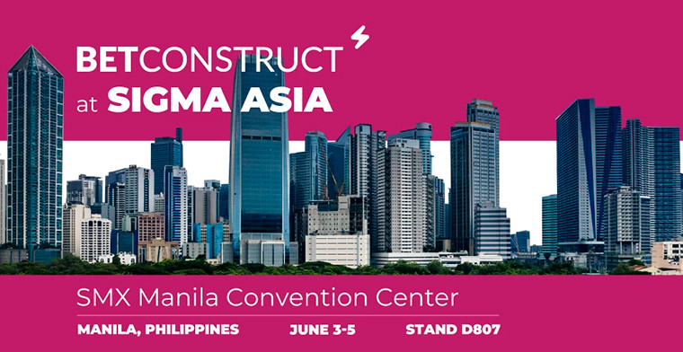 BetConstruct asistirá a Sigma Asia 2024 en Manila