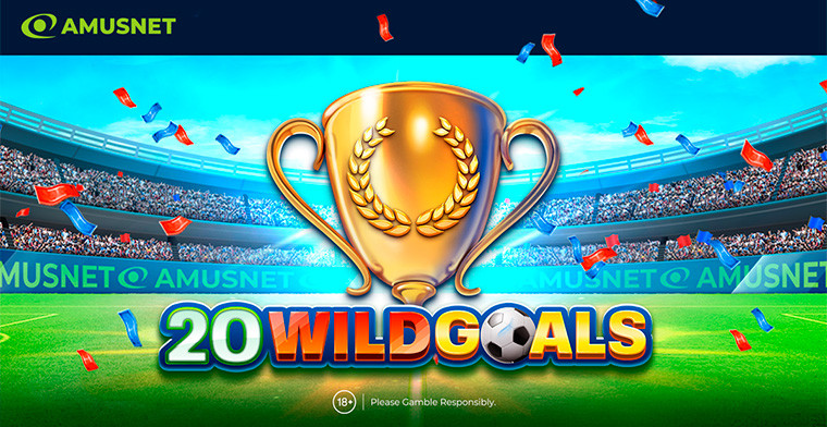20 Wild Goals: buscá la victoria con el último juego con temática de fútbol de Amusnet