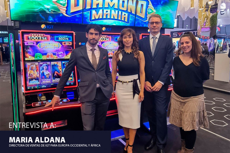 IGT pisa fuerte en FIJMA con el MLP Diamond Mania