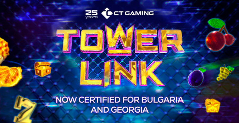 CT Gaming's Newest Multigame ‘Tower Link’ officially certified for Bulgaria and Georgia