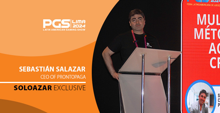 Sebastián Salazar CEO of ProntoPaga explains the importance of instant payments in his conference at PGS