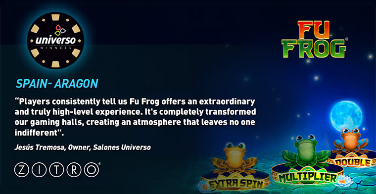 FU FROG causes sensation at Salones Universo in Aragón