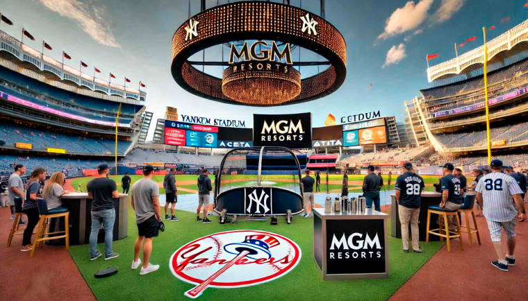 MGM RESORTS fue nombrado socio de los the New York Yankees