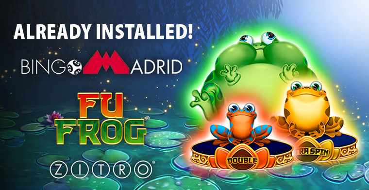 Bingo Madrid customers already enjoy Fu Frog by Zitro