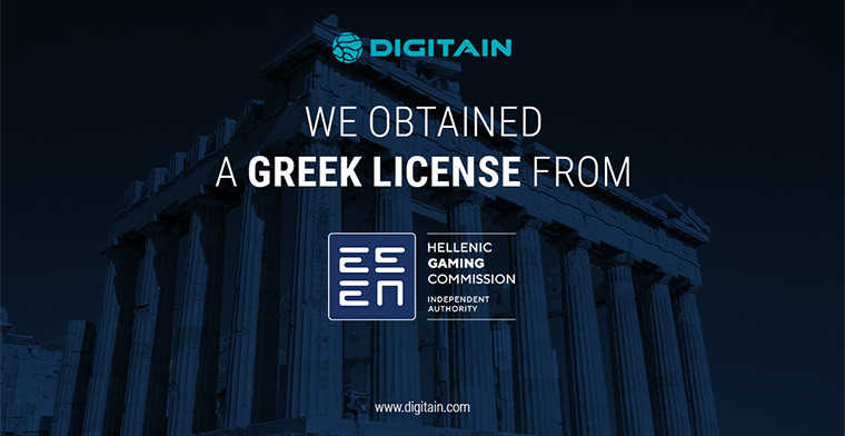 Digitain obtuvo la licencia griega