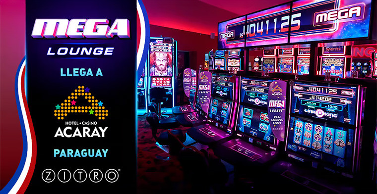 Zitro lanza su MEGA LOUNGE en el Hotel Casino ACARAY de Paraguay