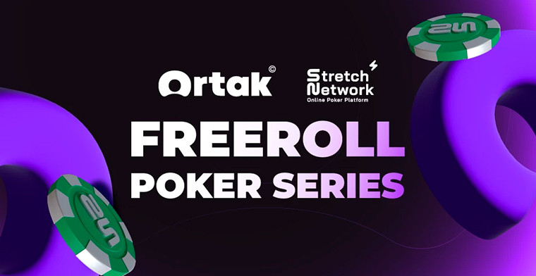 Ortak and Stretch Network Join Forces for the Ortak Freeroll Poker Series