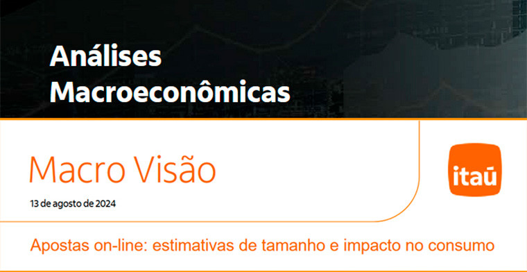 Itaú report highlights economic impact of Online betting in Brazil