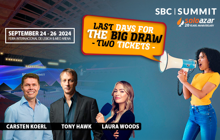 Laura Woods awaits you in Lisbon! Win two tickets for SBC Summit with SoloAzar and live a unique experience