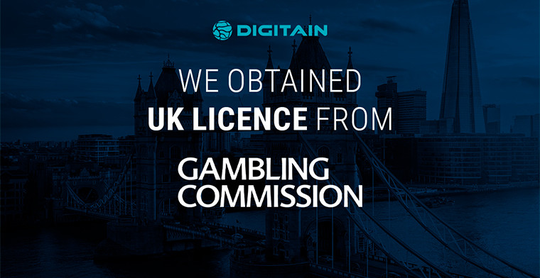 Digitain obtiene una licencia de juego en el Reino Unido