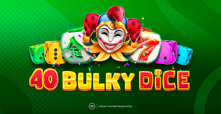 Disfruta de los coloridos carretes del último lanzamiento de Amusnet, 40 Bulky Dice