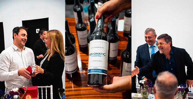 NOVOMATIC held an exclusive wine tasting with its key clients at its new offices in Buenos Aires