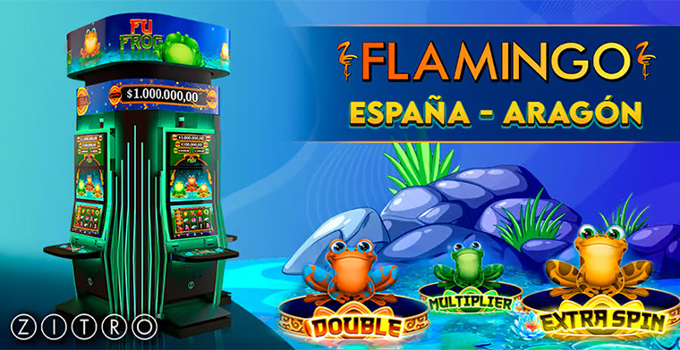 FU Frog ya está presente en los Salones Flamingo de Aragón