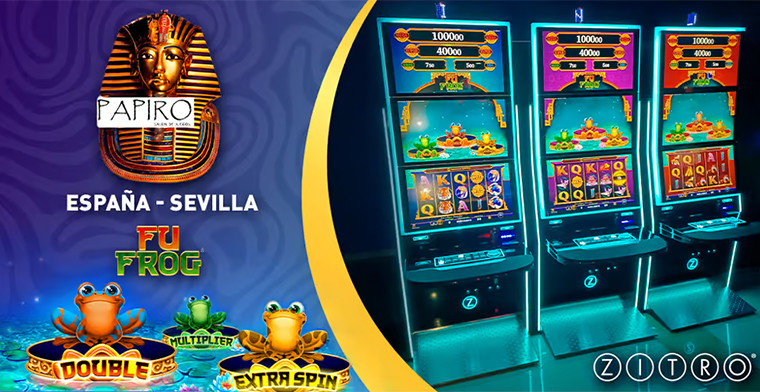 Sevilla: FU FROG invade la sala de juego Papiro de Villaverde del Río