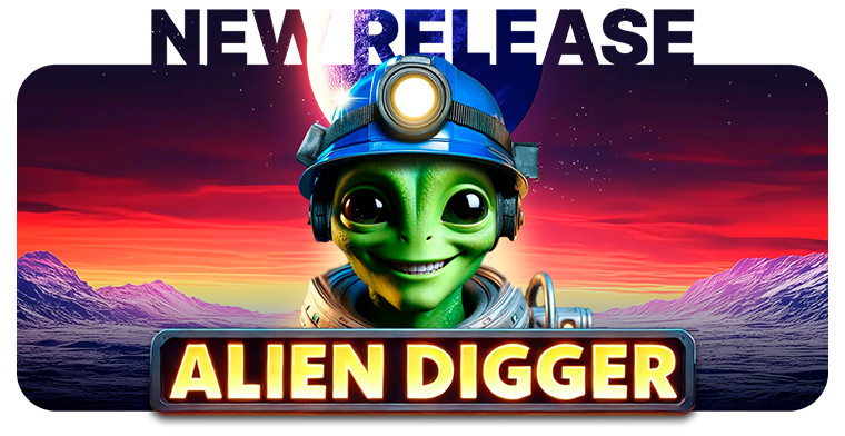 New Game: Onlyplay opens up a universe of treasure with Alien Digger slot