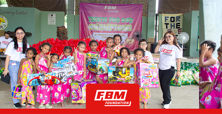 FBM Foundation’s ‘Treats for Our Champions’ initiative brings joy and essential aid to Subic’s indigenous children