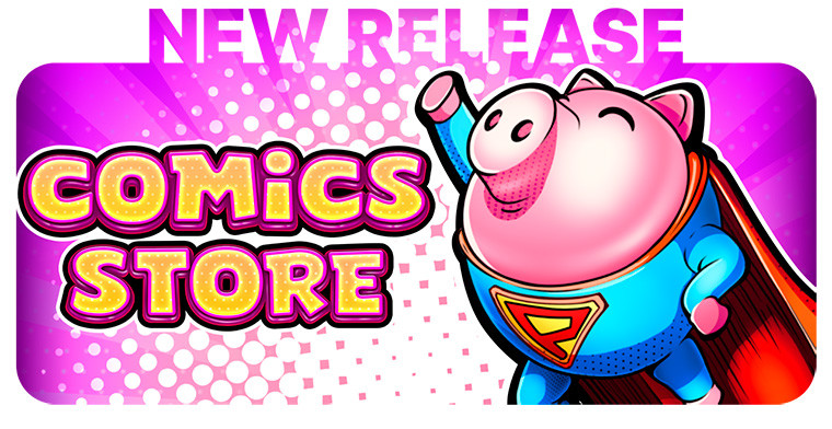 Unleash your inner geek with the latest gaming adventure from Onlyplay: Comics Store