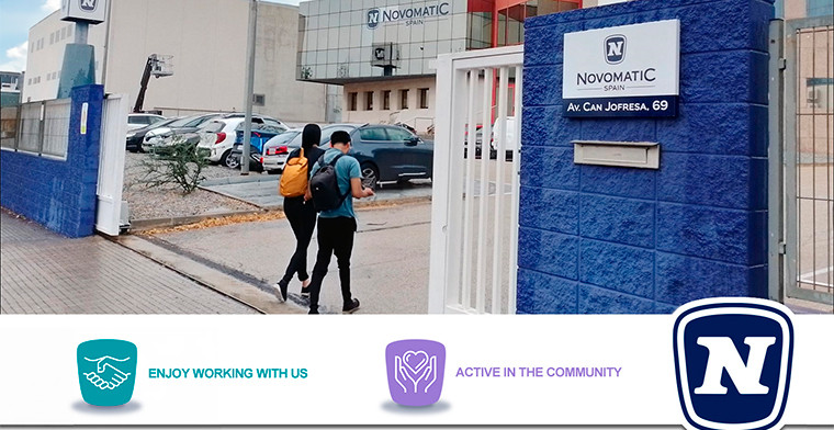 Novomatic Spain promotes inclusion and job placement